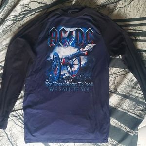ACDC long sleeve band t-shirt